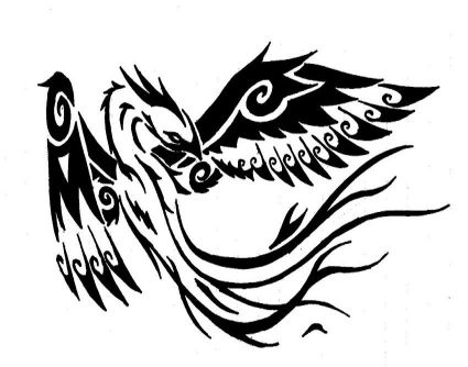 Tribal Phoenix Free Pic Tattoo